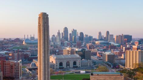 堪萨斯城市中心景观