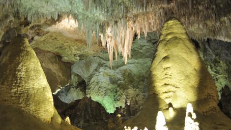 Inside Carlsbad Caverns' Big Room