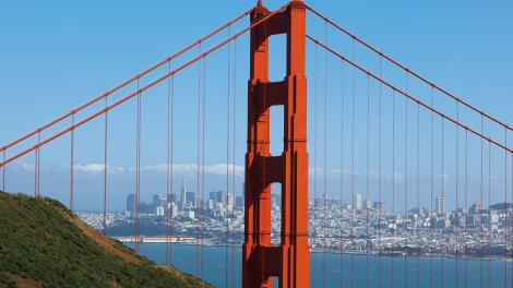 全美上镜率最高的建筑之一——加利福尼亚州旧金山金门大桥