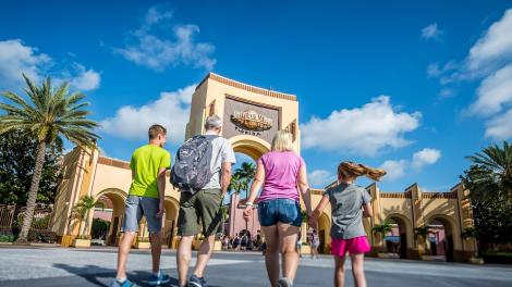 Universal Orlando Resort 的 Universal Studios Florida 入口