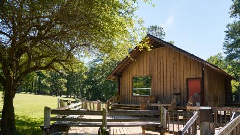 路易斯安那州罗布莱恩镇的洛斯阿达斯州立历史遗址