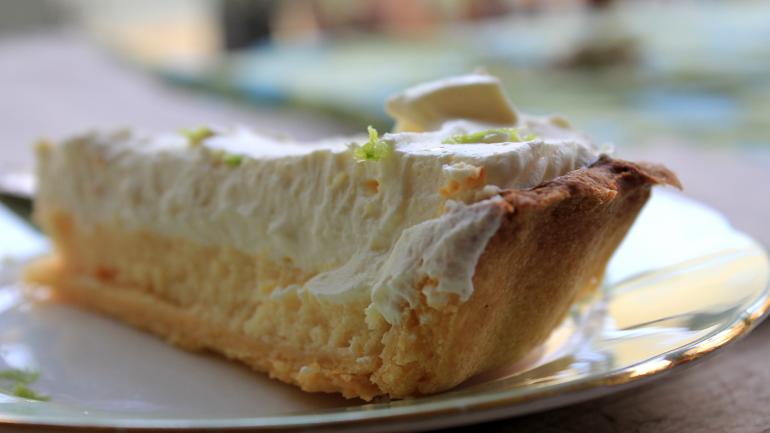 Don’t leave Florida without trying the state’s official pie, Key lime pie.