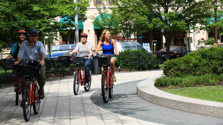 Capital Bike program in Arlington, Virginia
