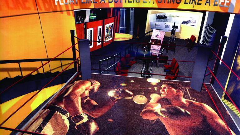 Before or after Derby, pay tribute to Louisville’s hometown boxing hero at the Muhammad Ali Center. 
