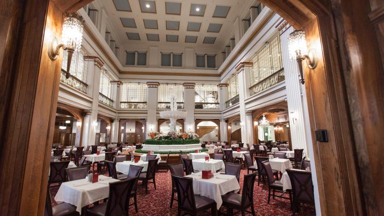 Step into the Walnut Room for world-class dining.
