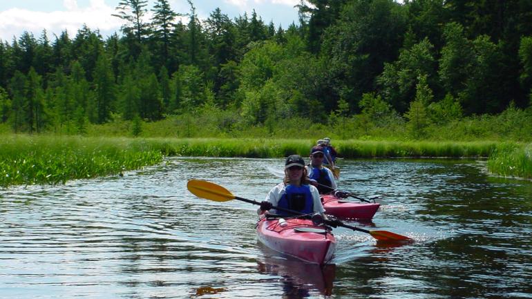Exploring the pristine waters of Central New York by kayak