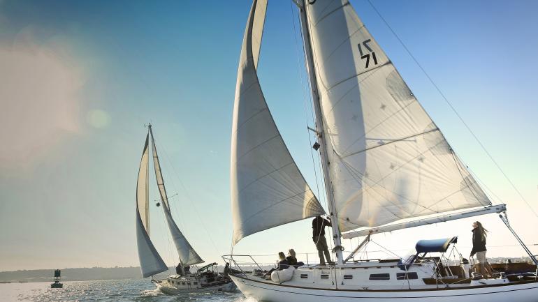 Make sure to bring a dry bag for your camera – depending on the wind, sailing can be a relaxing aquatic escape or a fast-moving adventure.