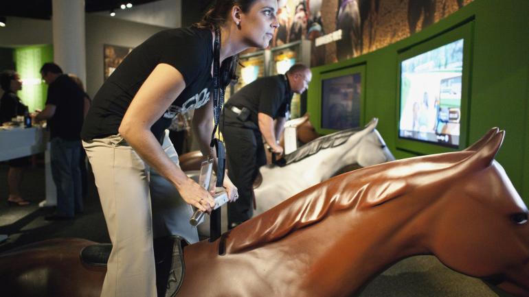 肯塔基赛马博物馆的互动展览