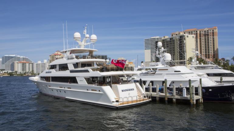 Luxury yachts in Fort Lauderdale