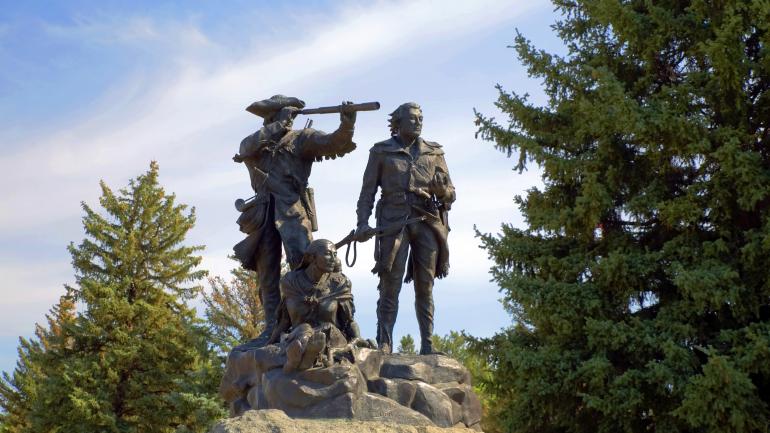 Lewis and Clark Memorial in Fort Benton