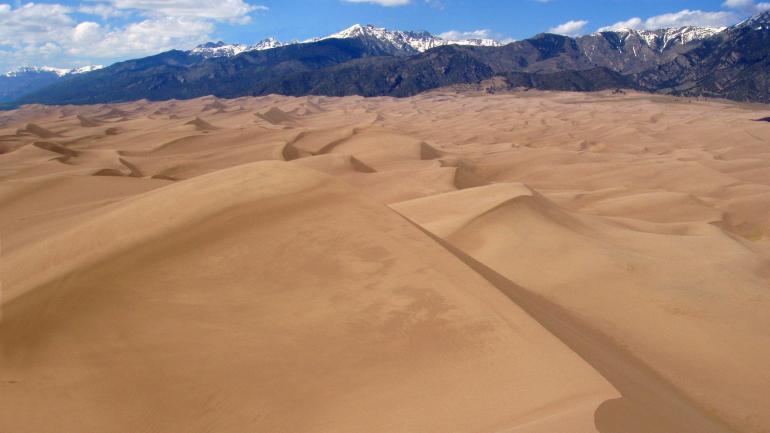 Star Dune 沙丘高 229 米，是大沙丘国家公园及保护区内最高的沙丘