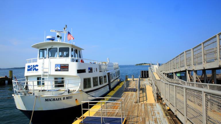 马萨诸塞州波士顿的波士顿港海岛渡轮