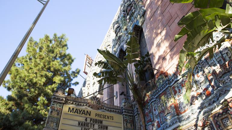 The Mayan 夜店，洛杉矶指定的历史文化纪念地