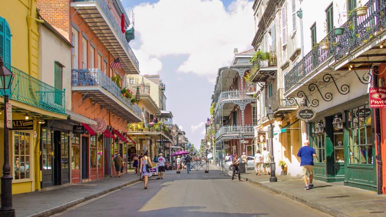 探索新奥尔良法国区的皇家街