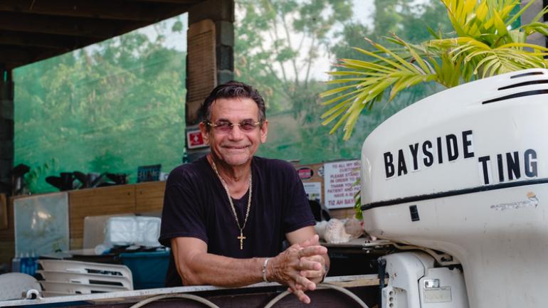 Panchi 在圣克罗伊岛 