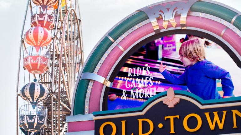 Rides and family fun at Kissimmee’s Old Town