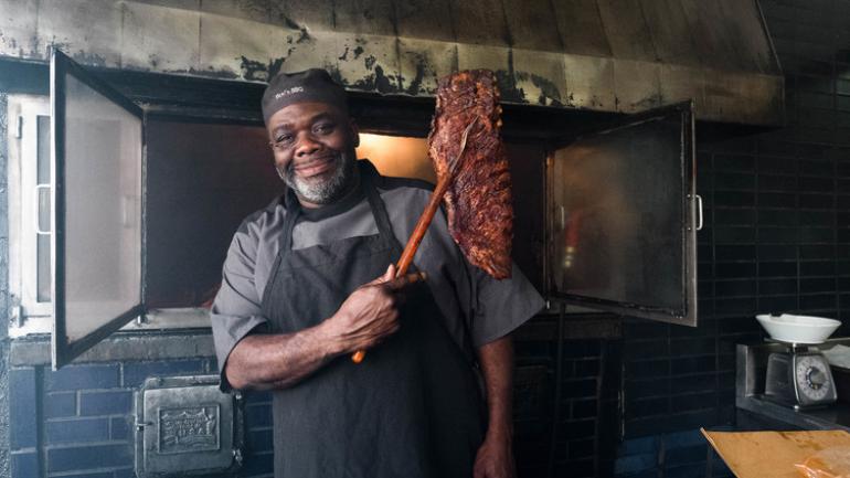 Vicki's BBQ 餐厅的牛排