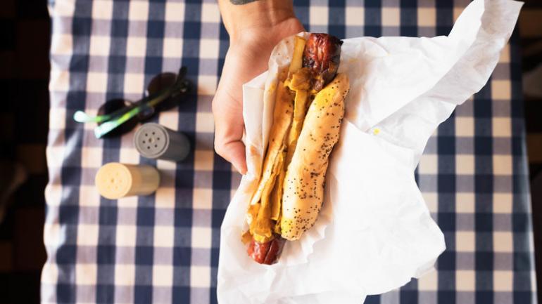 芝加哥风味热狗