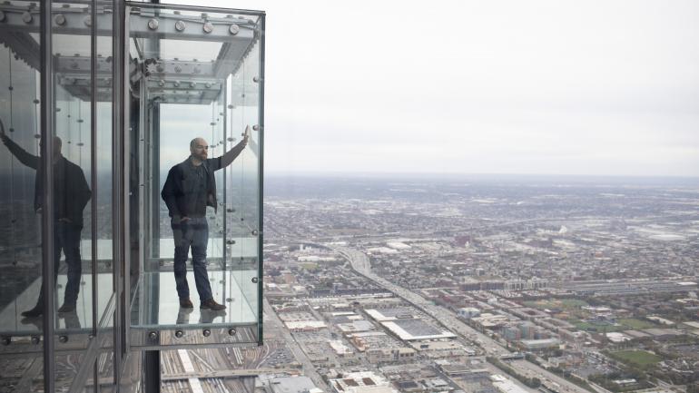 从芝加哥观景台欣赏摄人心魄的美景