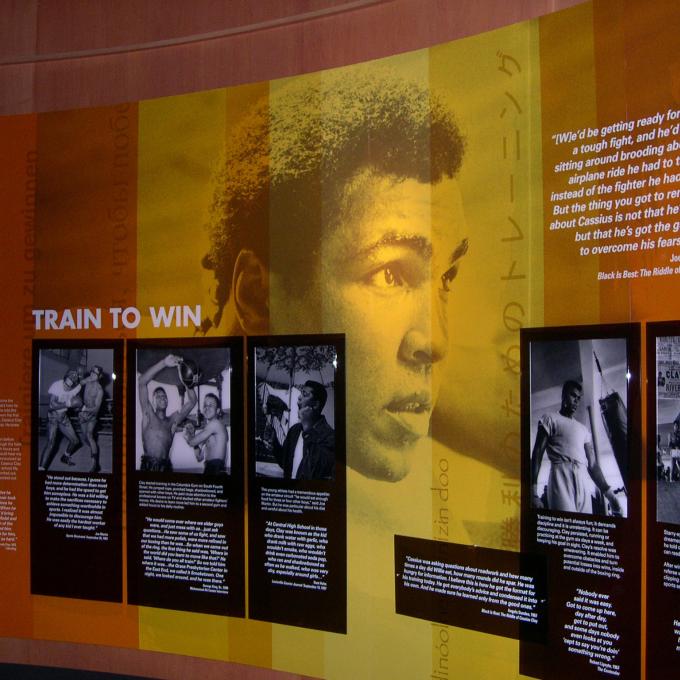 穆罕默德·阿里中心“走上巅峰”展览