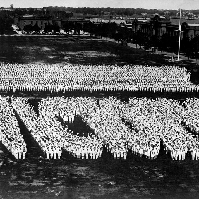 五大湖海军基地的老照片