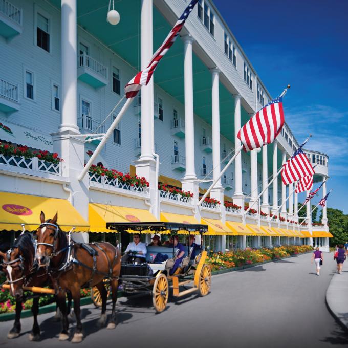 麦基诺岛的慢节奏生活