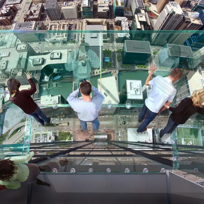 威利斯大厦 103 层的壁架