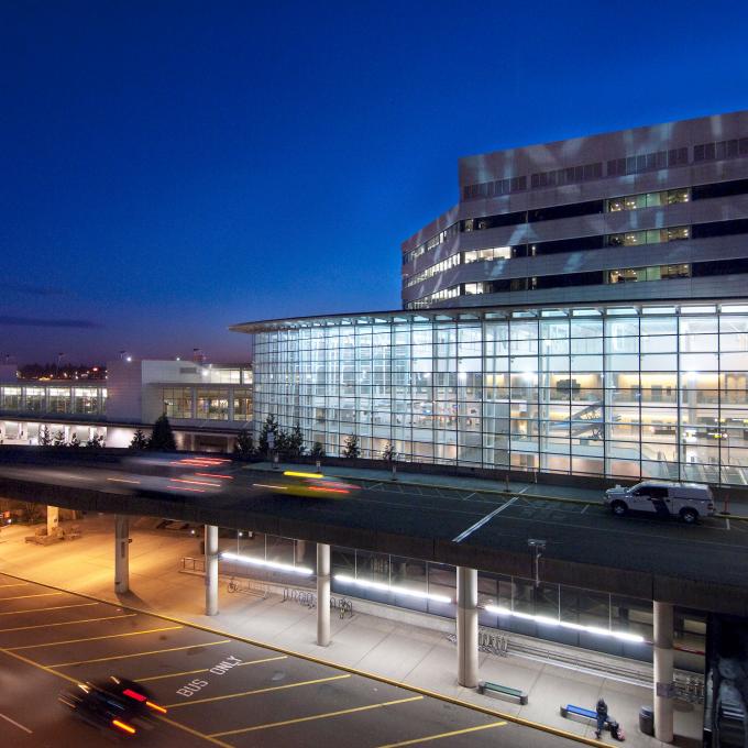 华盛顿州西雅图-塔科马国际机场外景