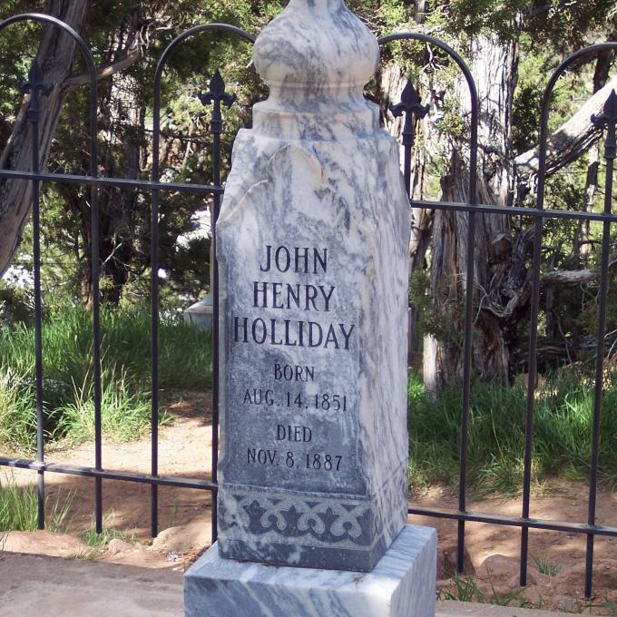 科罗拉多州格伦伍德斯普林斯的多克·霍利迪墓地