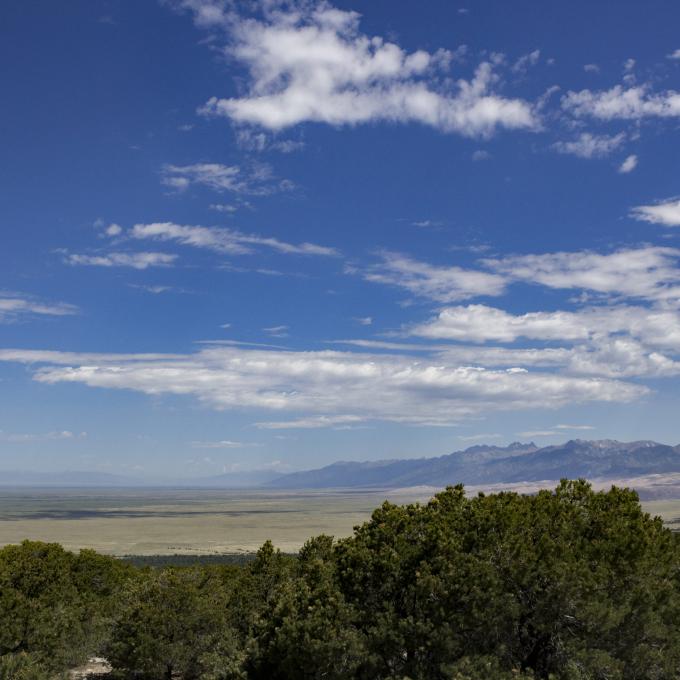 科罗拉多州圣路易斯山谷的美丽景色