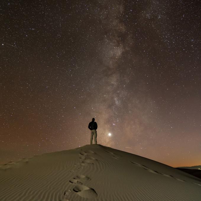 科罗拉多州阿拉莫萨，大沙丘国家公园及保护区的星空