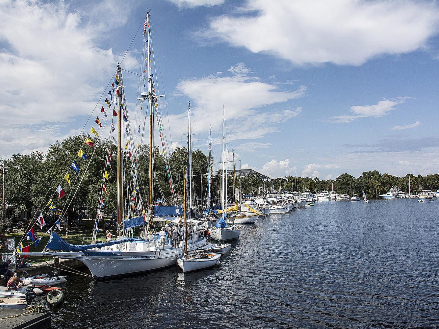 麦迪逊维尔木船节上的出色典范