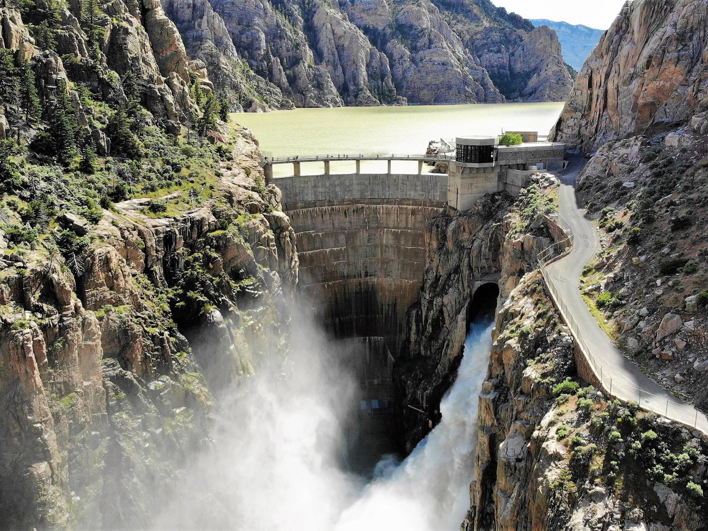 怀俄明州科迪野牛比尔水坝游客中心