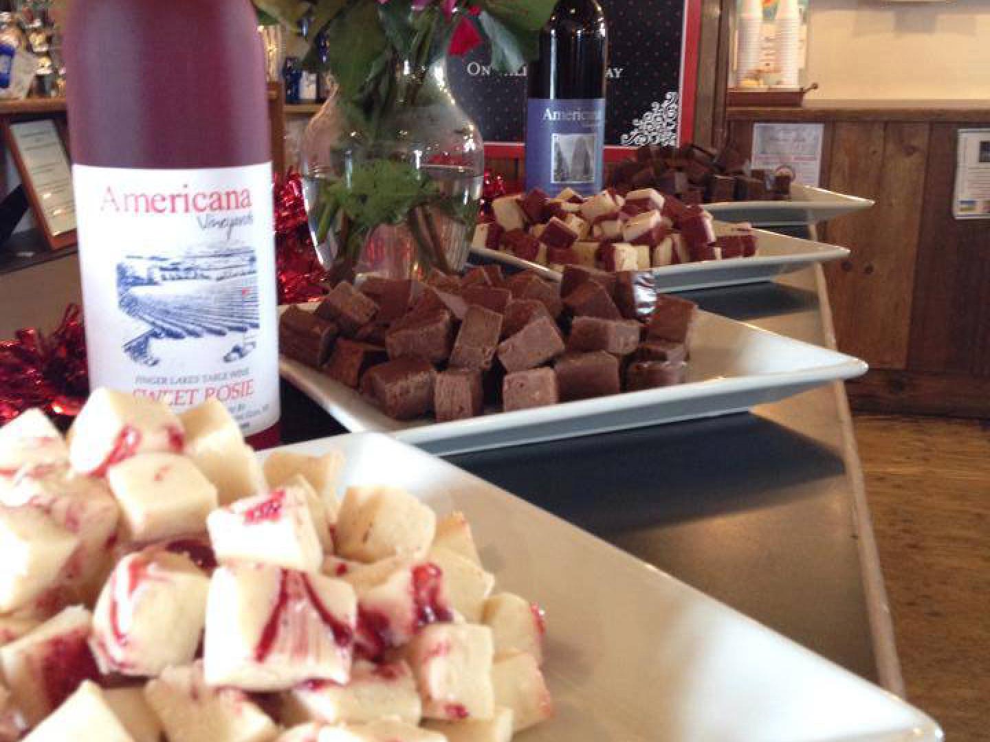 在纽约州沃特金斯峡谷的“巧克力与红酒周末”活动中一尝匠心臻品