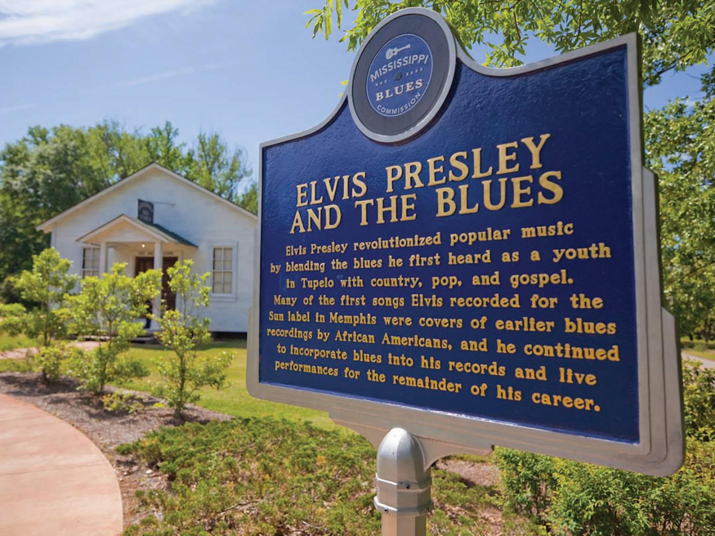 歌手埃尔维斯·普雷斯利在图珀洛出生的故居