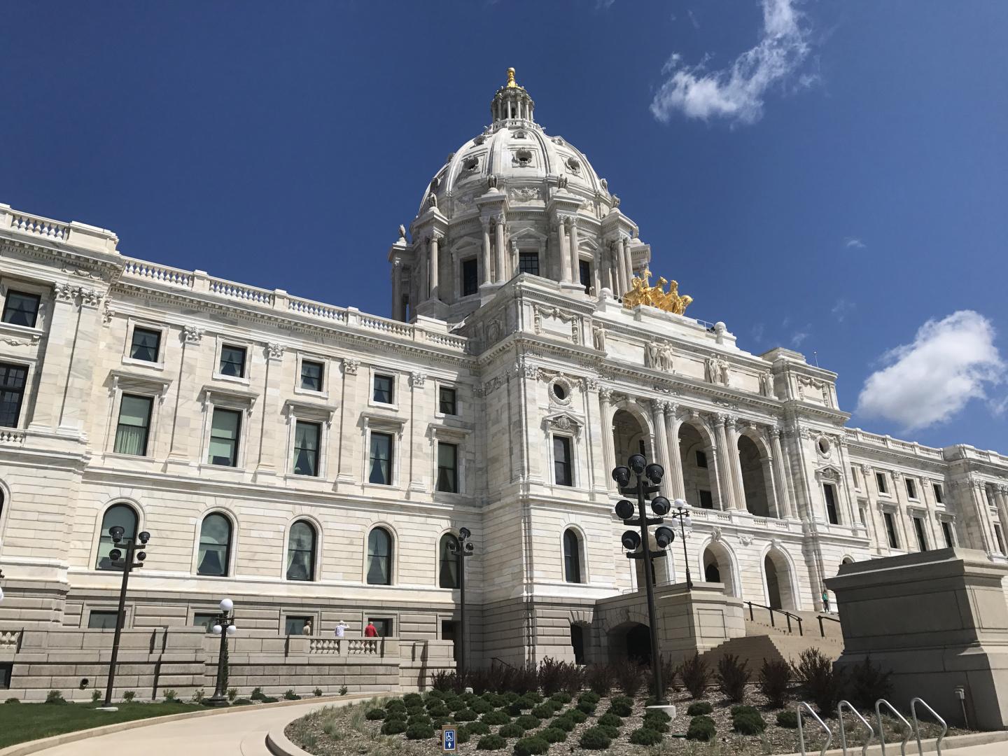 位于圣保罗的明尼苏达州议会大厦