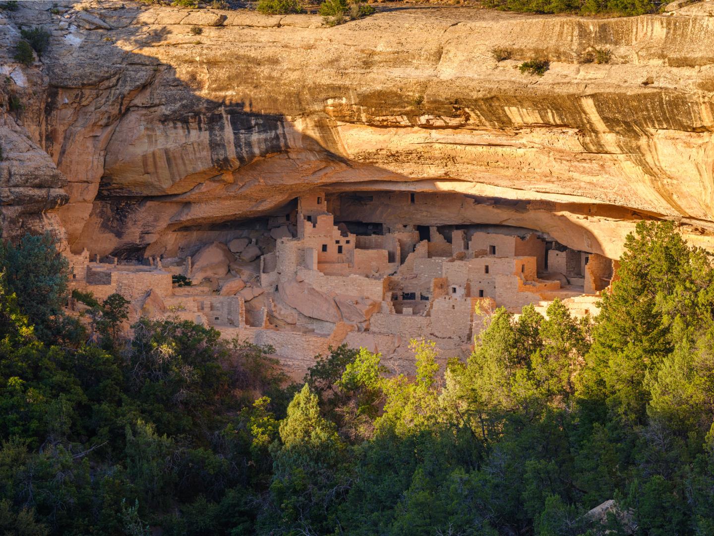 悬崖屋，位于科罗拉多州梅萨维德国家公园的古老住宅之一