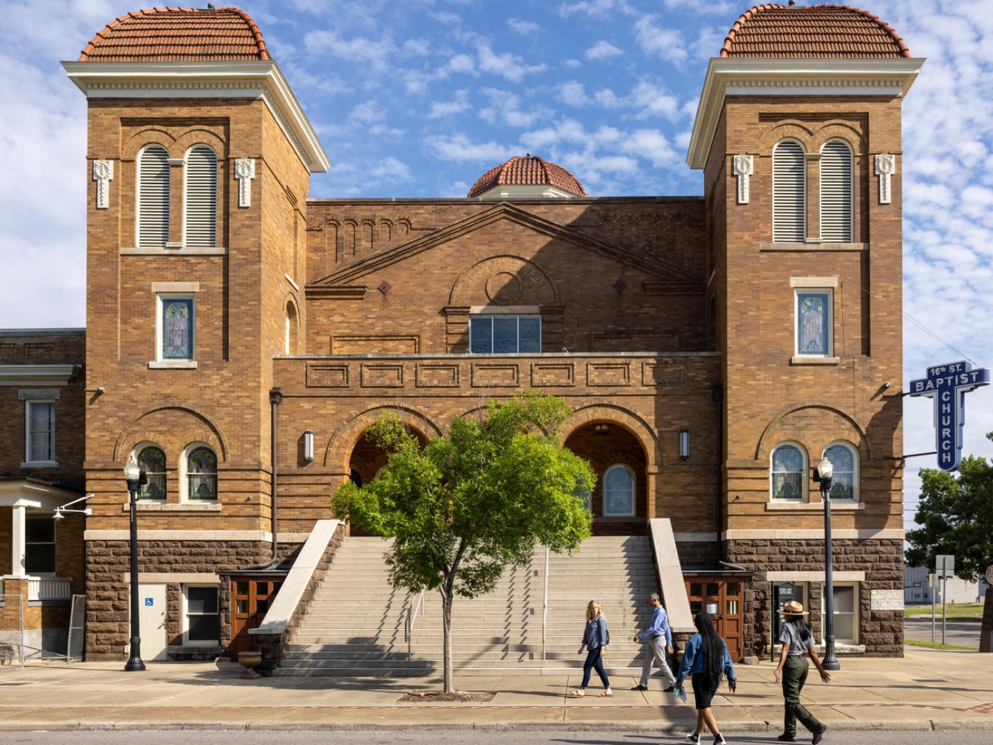 Visiting the 16th Street Baptist Church, a National Historic Landmark in Birmingham, Alabama Visiting the 16th Street Baptist Church, a National Historic Landmark in Birmingham, Alabama