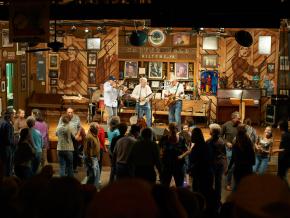 Saturday evening show at the Carter Family Fold in Hiltons, Virginia, near Bristol, Tennessee