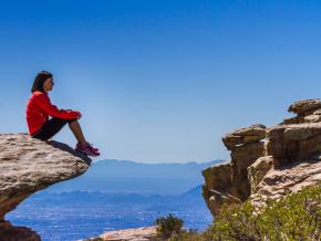 从莱蒙山看到的迷人景色