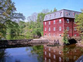 新泽西州兰伯特维尔附近的一幢历史建筑 新泽西州兰伯特维尔附近的一幢历史建筑