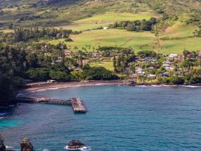 风景如画的哈纳小镇