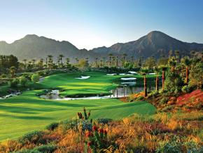 印第安维尔斯高尔夫度假村名人球场令人赞叹的美景