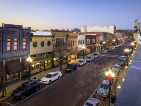 市中心的 Brick District 街区 市中心的 Brick District 街区