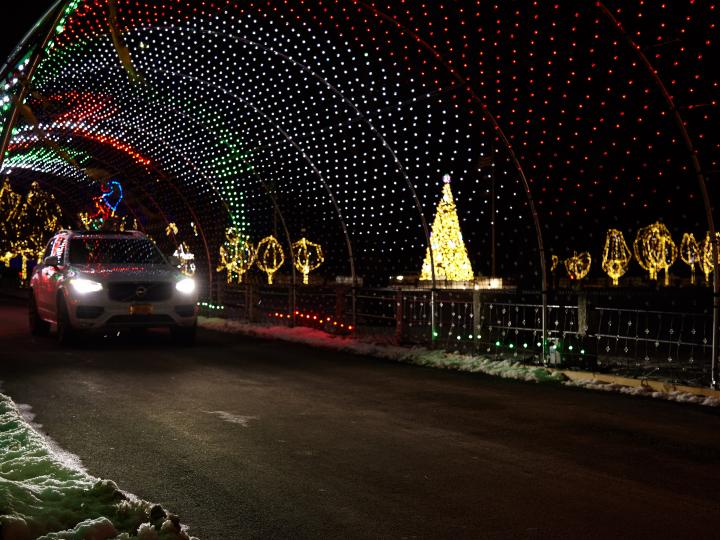 Westchester Winter Wonderland en Kensico Dam, Valhalla, Nueva York