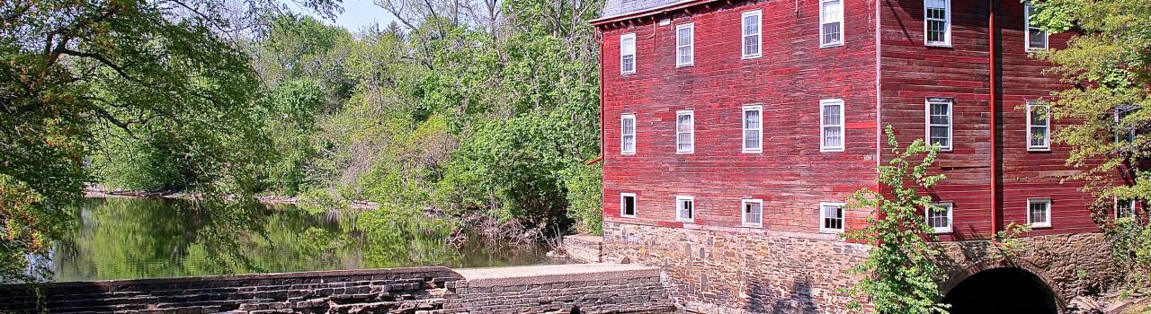 新泽西州兰伯特维尔的历史遗址