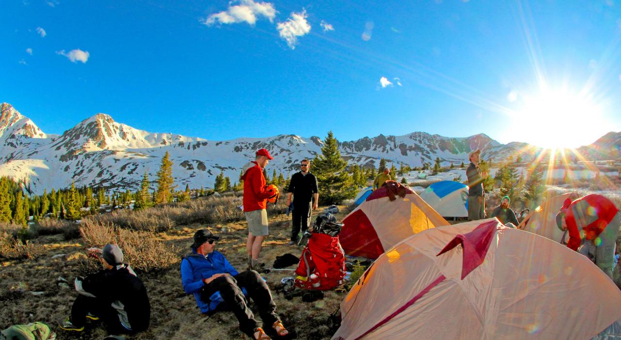 Randonnée et camping dans le Colorado