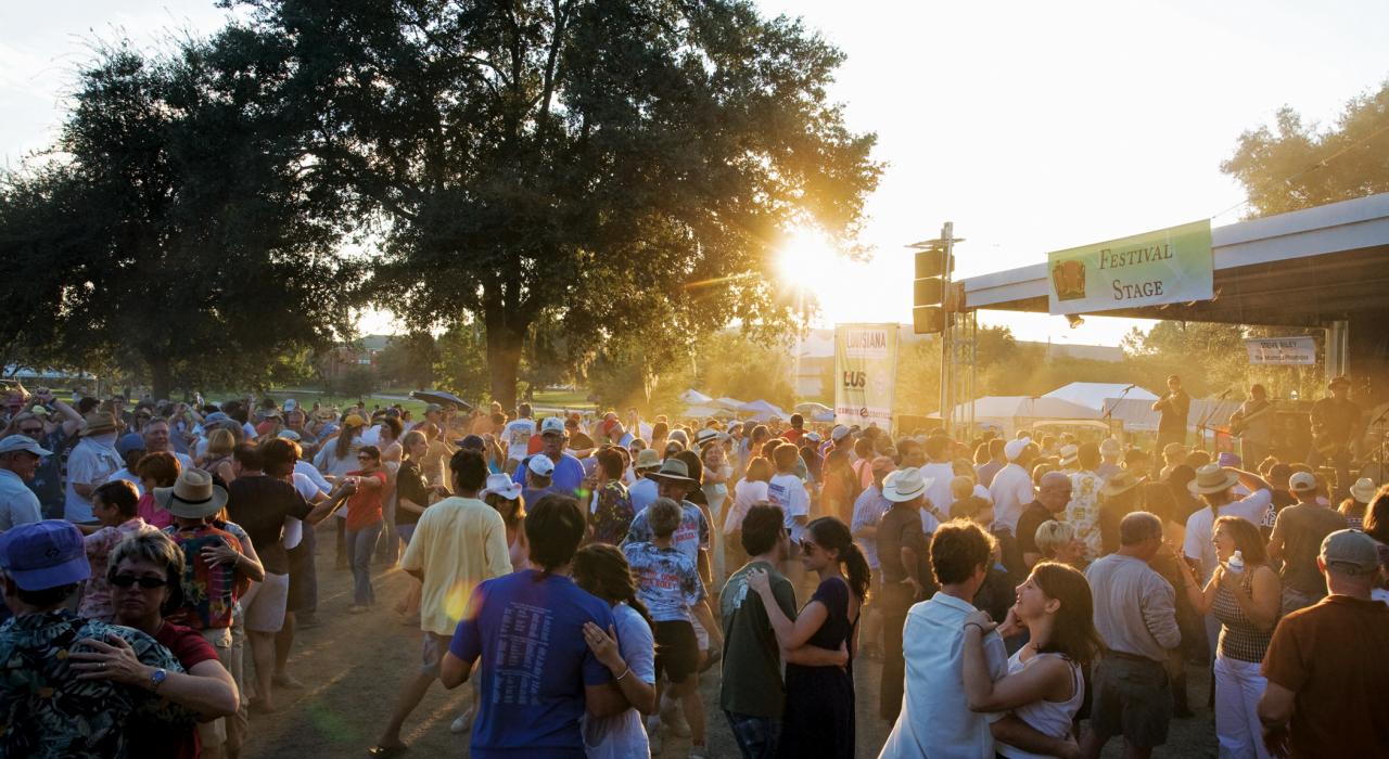 拉斐特的 Festivals Acadiens et Créoles 节日