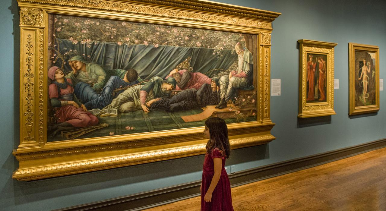 欣赏特拉华艺术博物馆中的艺术作品