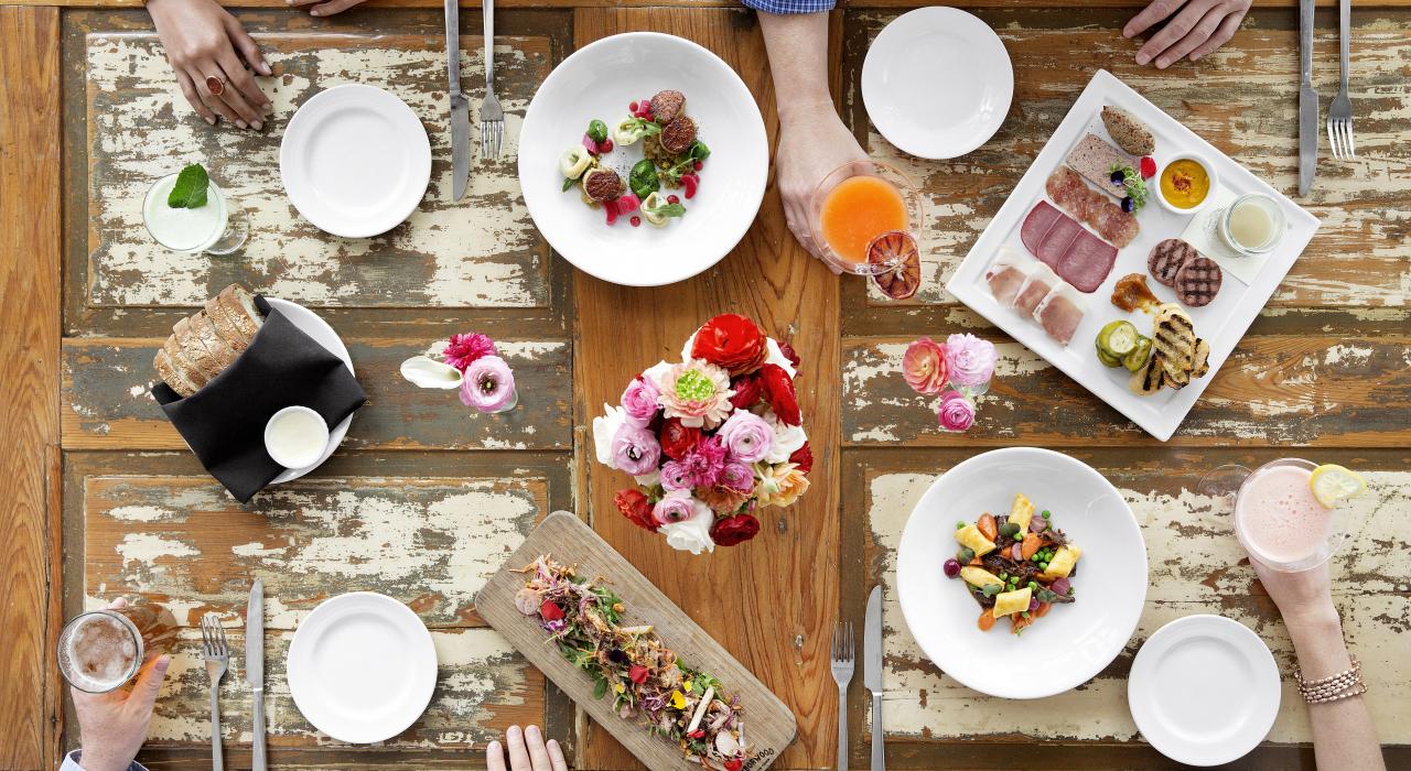 Macintosh 餐厅的创意摆盘